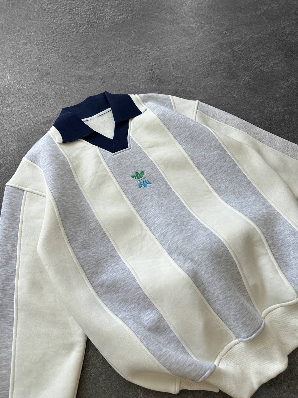 Adidas Uzun Kollu Polo Yaka Sweat