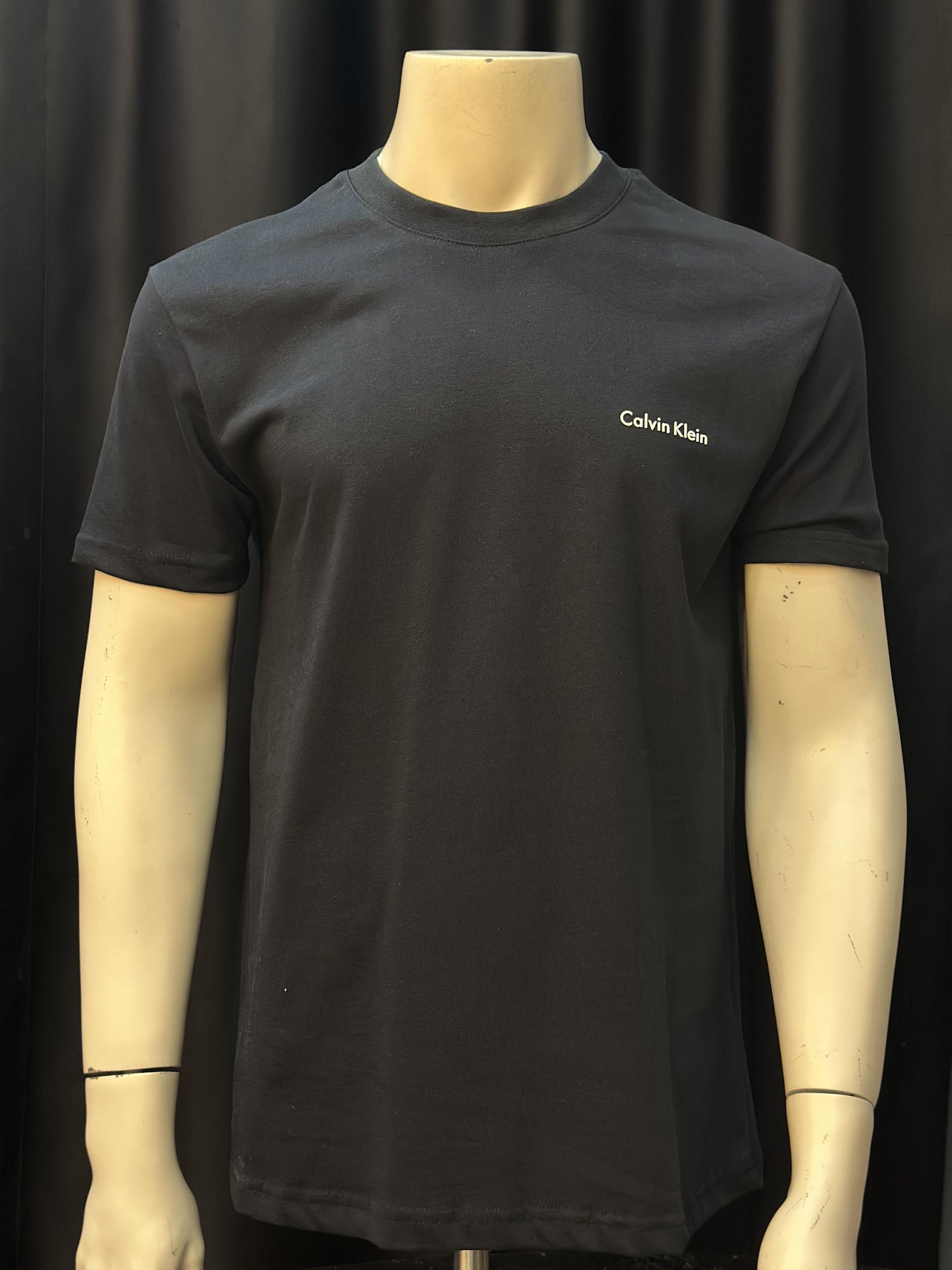 CK Navy Blue Basic T-Shirt