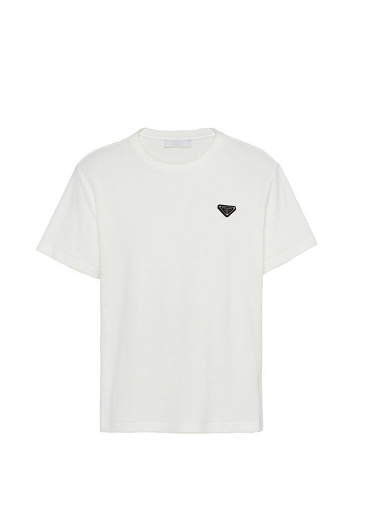 Prada White Basic T-Shirt