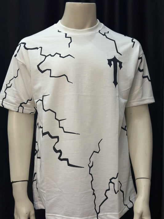 TrapStar Black White T-Shirt