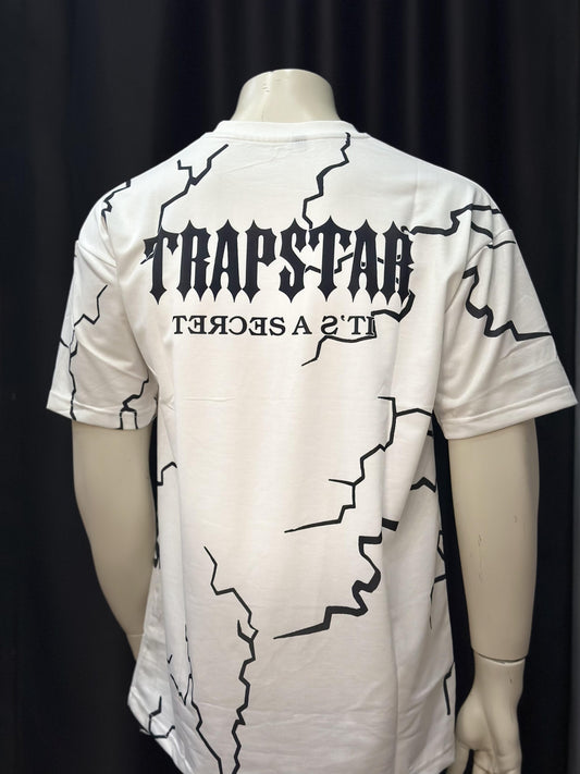 TrapStar Black White T-Shirt