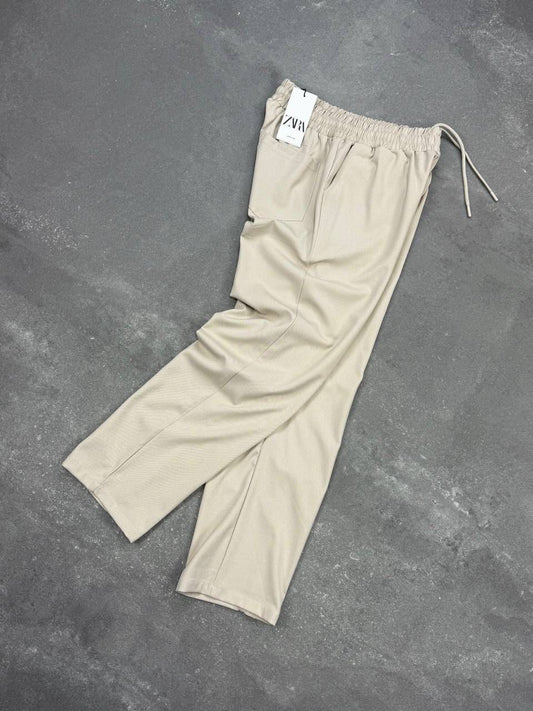 Zara Baggy Krem Jogger